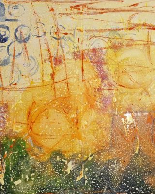 Mittsommer 2026 Mischtechnik auf Leinwand 100cm x 100cm